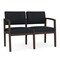 Lesro 2 Seat Tandem Seating W/ No Center Arm, 44 in W 26 in L 31.5 in H, Lenox Series LW2101 - alternate 1